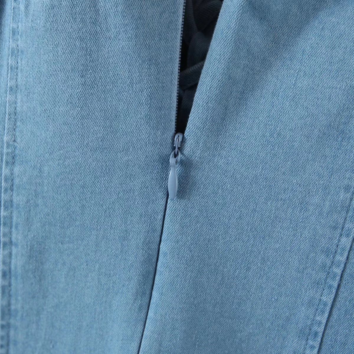 Sexy Denim Wrapped Chest Lace up Slimming Waist Crisscross