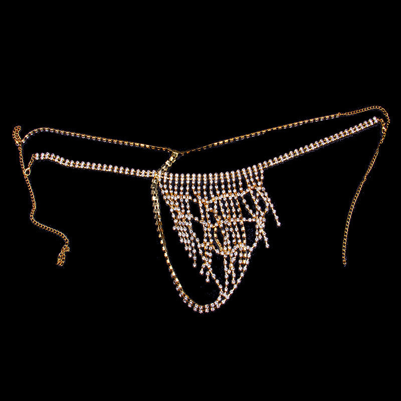 Sexy Rhinestone Underwear