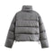 Winter Silver Women Glossy Bread Clothing Cotton Coat Jacket Women