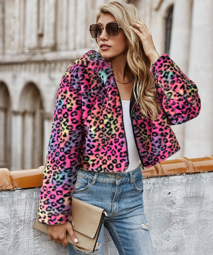 Color Leopard Print
