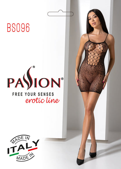 Ladies Sexy Bodystocking Dress w/ Detail in Front MADE IN ITALY