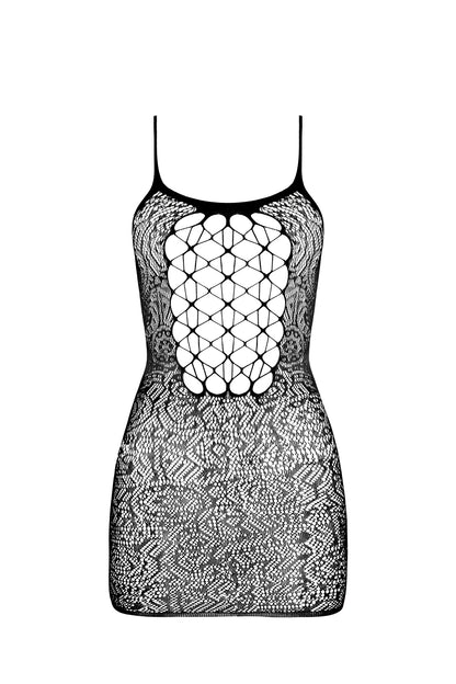 Ladies Sexy Bodystocking Dress w/ Detail in Front MADE IN ITALY
