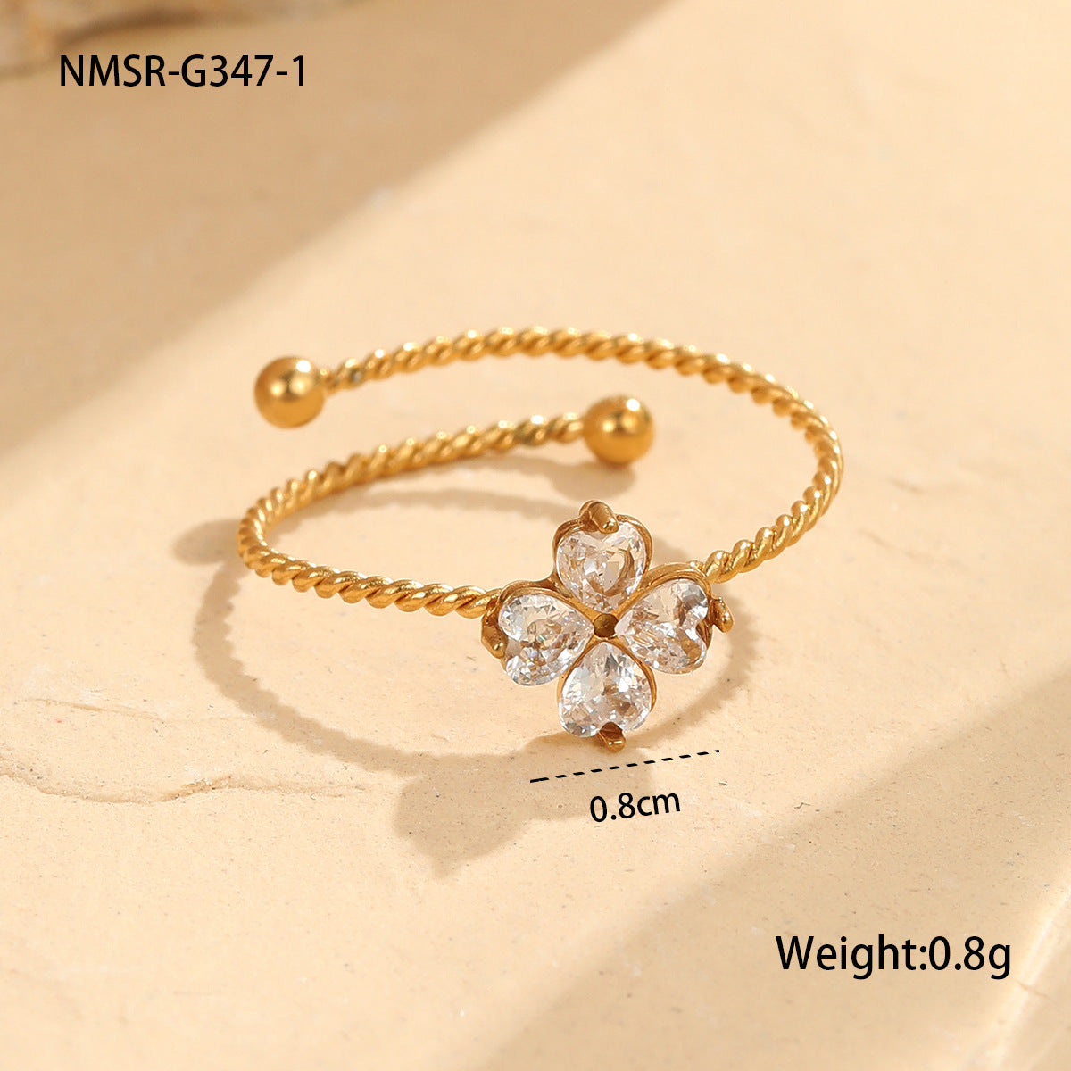 NMSR-G347-1 White Ring