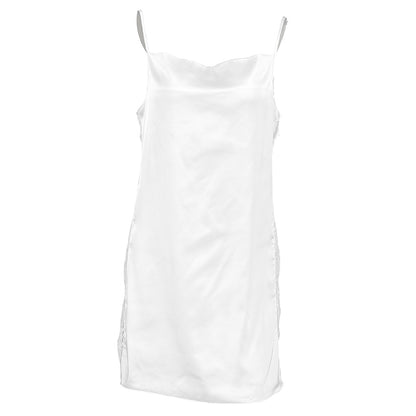 Sexy Satin Cami with Side Lace Inserts