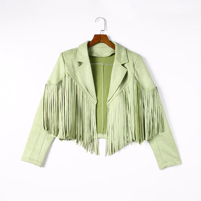 Festival Western Suede Fringed Jacket
