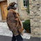 Maillard Thickened Faux Shearling Jacket Faux Lamb Wool Women Coat Motorcycle