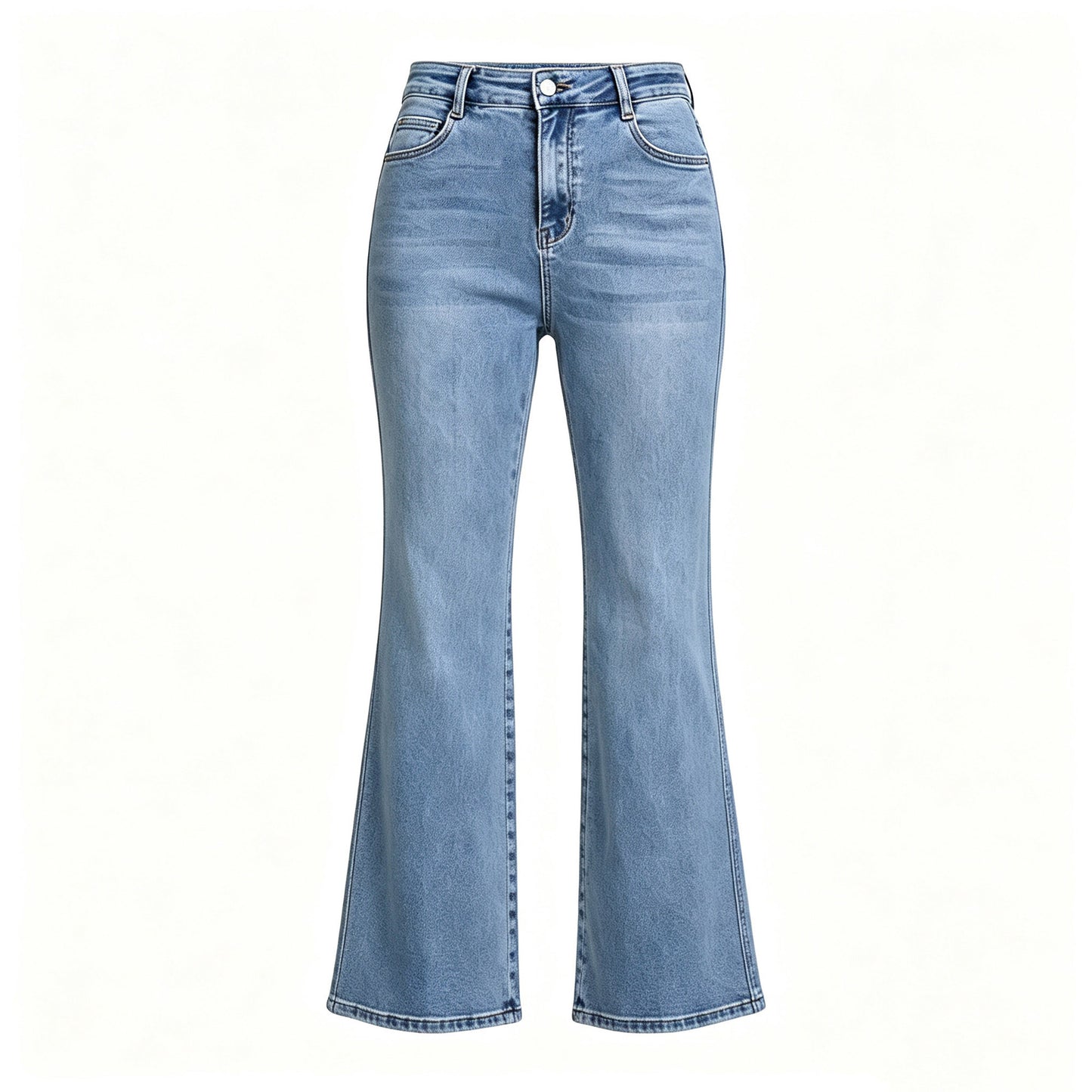 Fashionable All Match High Elastic Blue Jeans for Women Summer Slimming High Rise Women Casual Pants