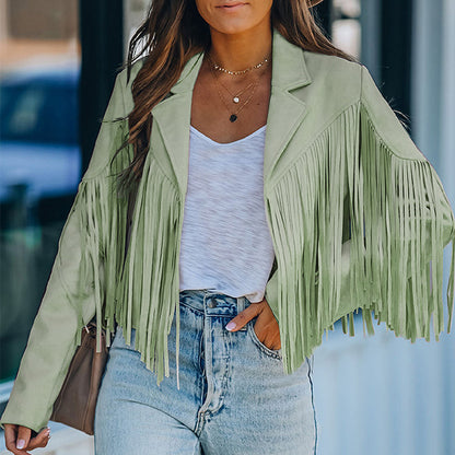 Festival Western Suede Fringed Jacket