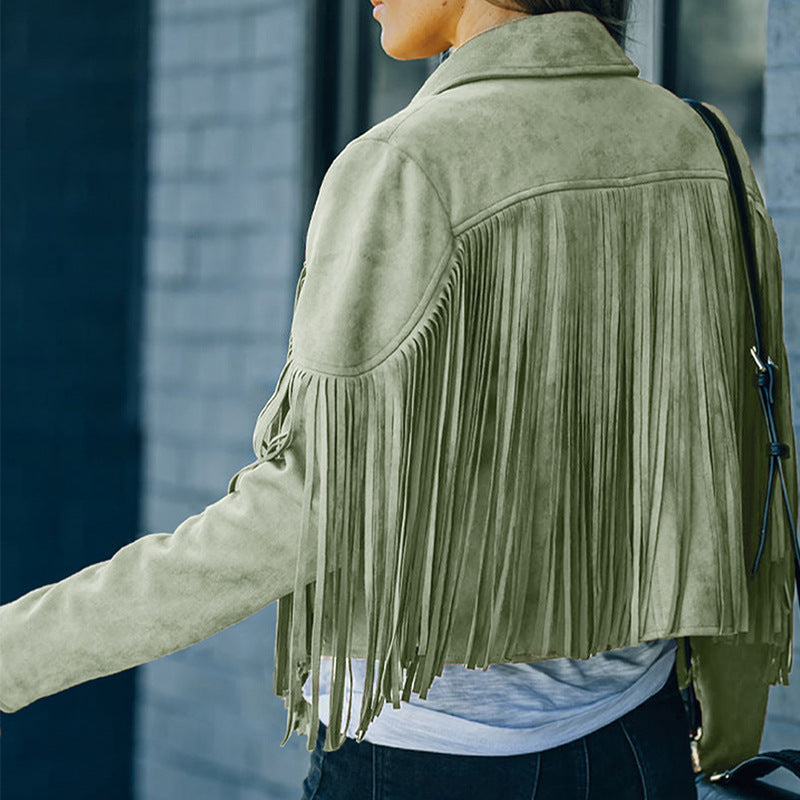 Festival Western Suede Fringed Jacket