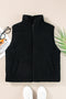 Black Fashion  Puffer Vest